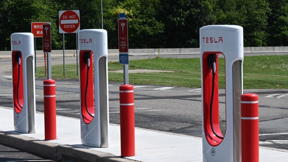 Tesla public chargers