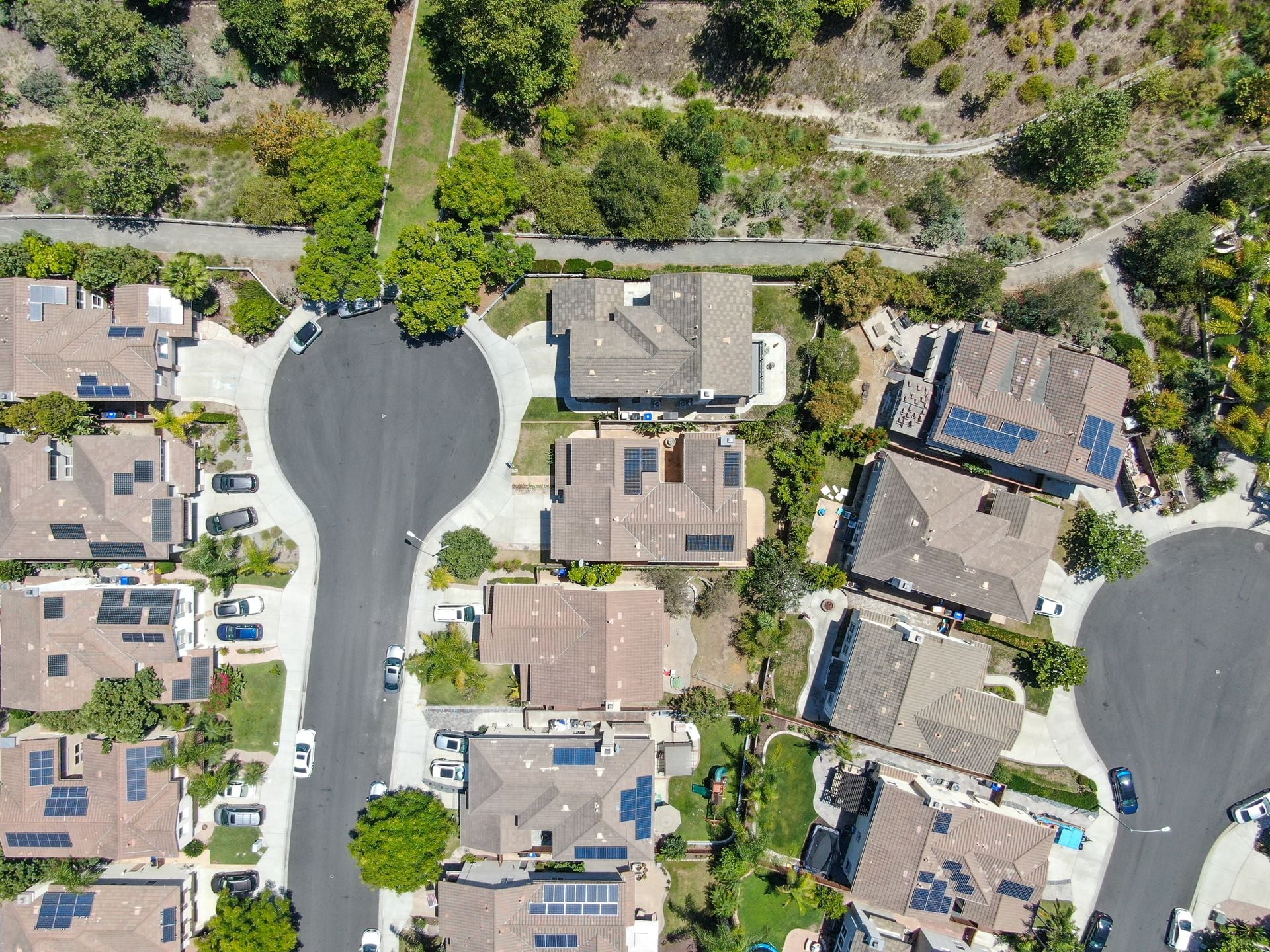 houses with solar