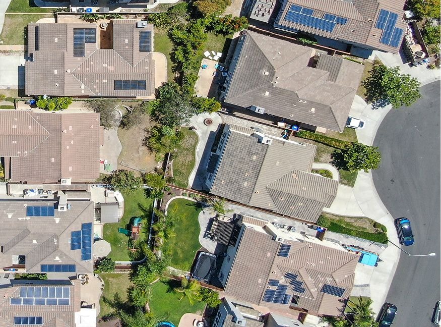 residential-area-with-solar-panels